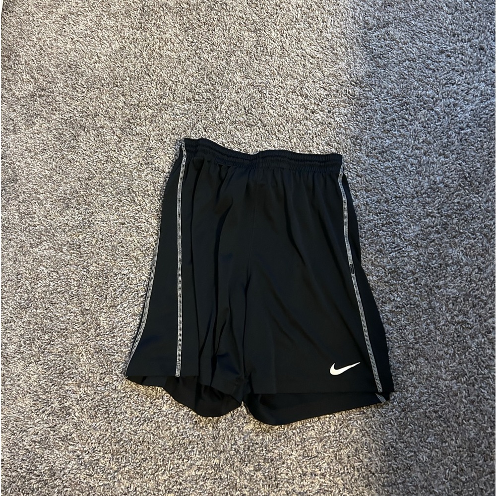 Black Nike Soccer Shorts
